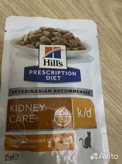 Лечебный корм для кошек Hills k/d