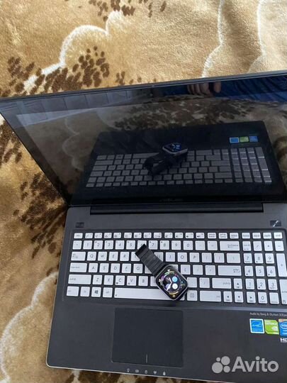 Очень крутой игровой ноутбук asus Q550, и N56