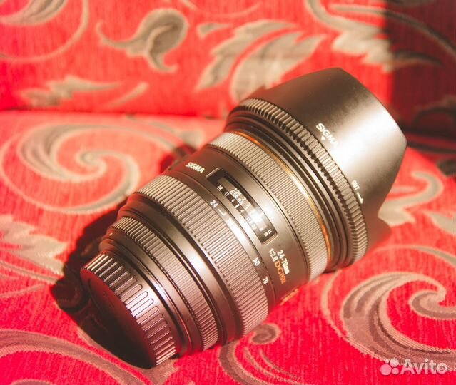 Светосильный Sigma 24-70mm f2.8 для Canon