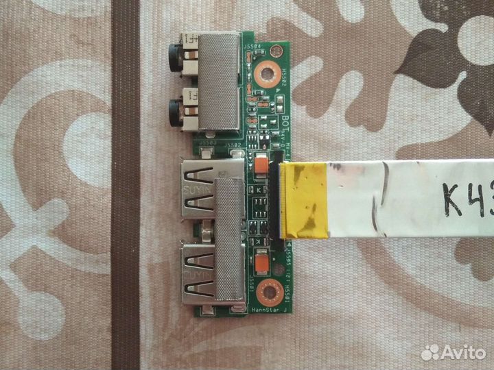 Плата интерфейсов ноутбука Asus K43S