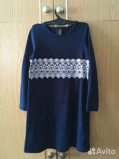 Школьное платье для девочки 140