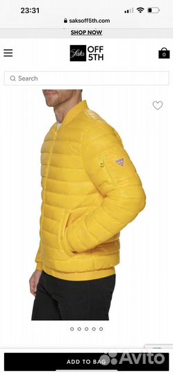 Guess куртка мужская