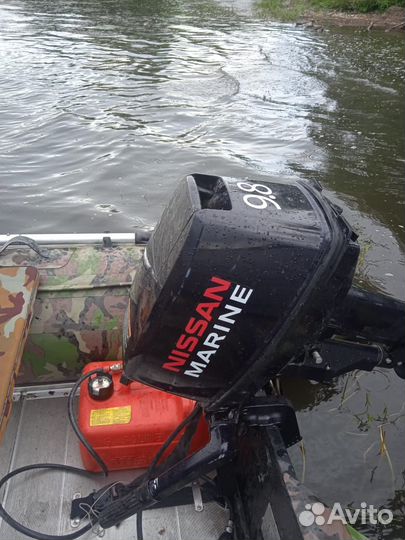 Лодка гладиатор с мотором Nissan Marine