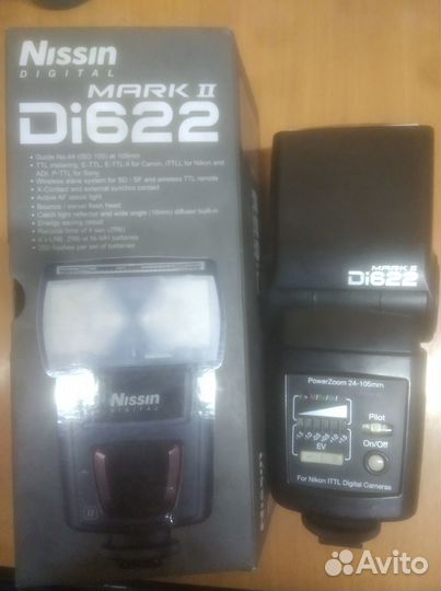 Фотовспышка nissin mark2 di622