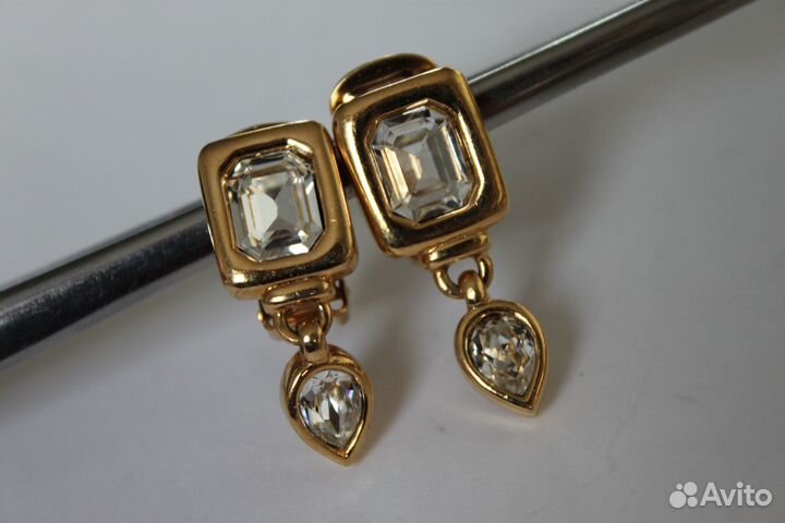 Винтажные клипсы от Lady Remington. Клеймо LR