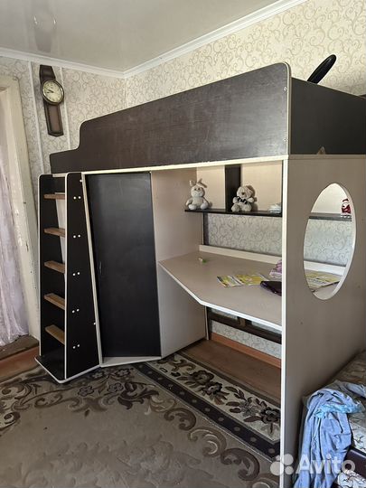 Кровать чердак