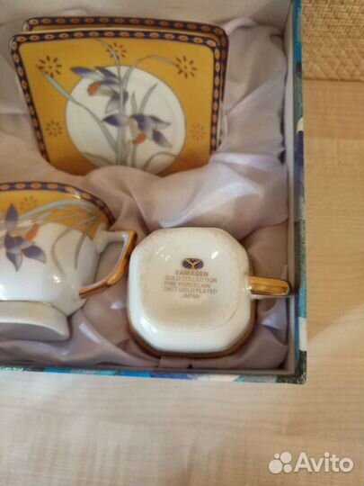 Кофейная пара Yamasen gold collection