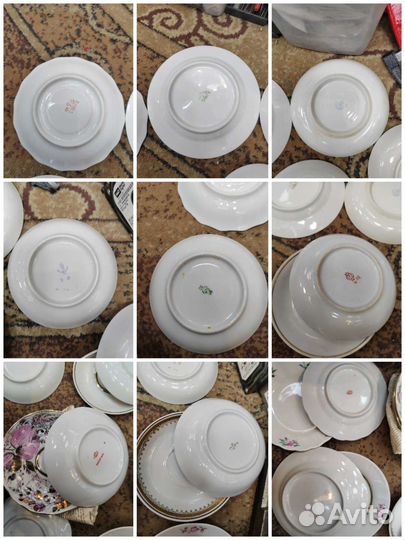 Блюдца лфз, дулево, вербилки и