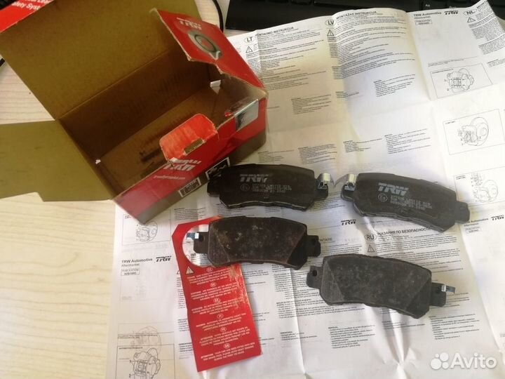 Передние и задние тормозные колодки для Mazda cx 5