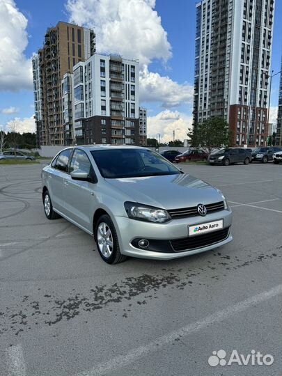 Volkswagen Polo 1.6 МТ, 2012, 130 000 км