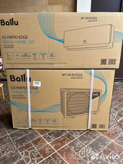 Кондиционер ballu bsv-12h на 38м2