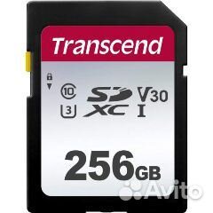 Transcend sdxc 256Gb UHS-I Class 10 V30