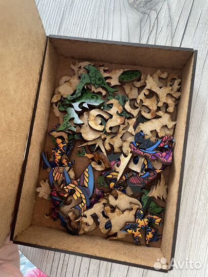 Деревянные пазлы