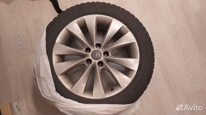 Диски с резиной r18 Опель астра j