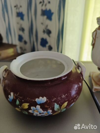 Чашка с блюдцем фарфор лфз