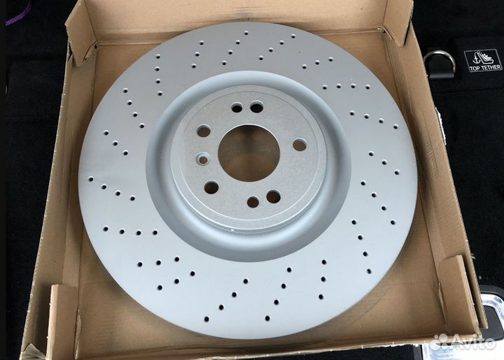 Тормозной диск Mercedes 166 GL GLE ML Zimmermann