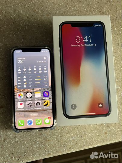 Телефон iPhone x 64