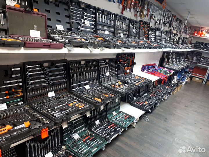 Набор головок с трещоткой 1/2