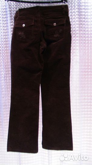 Джинсы вельветовые