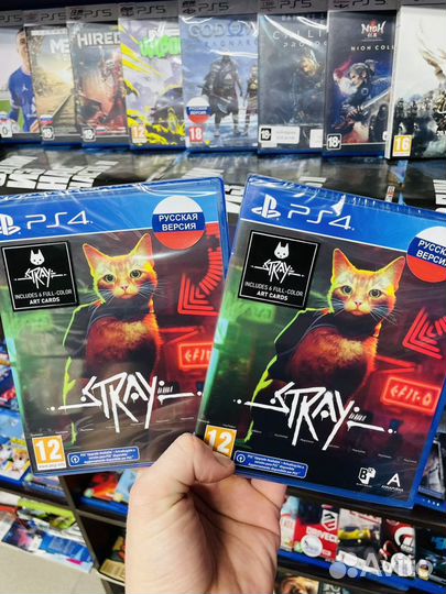 Stray PS4 новый диск