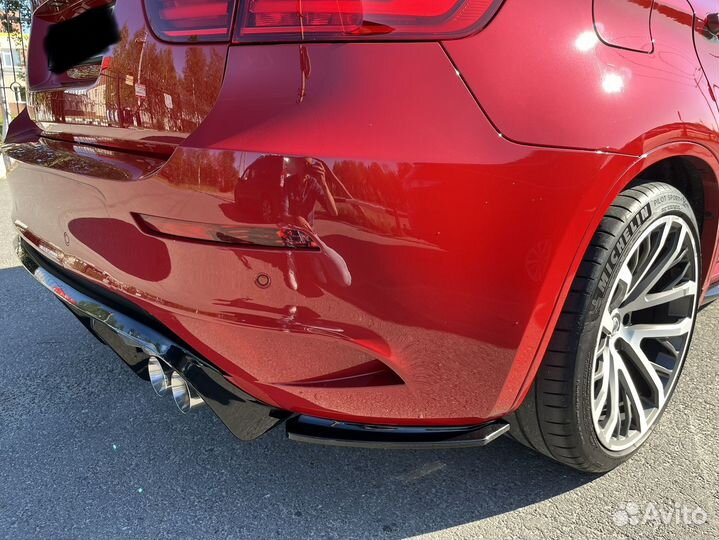 Задний бампер BMW X6M e71