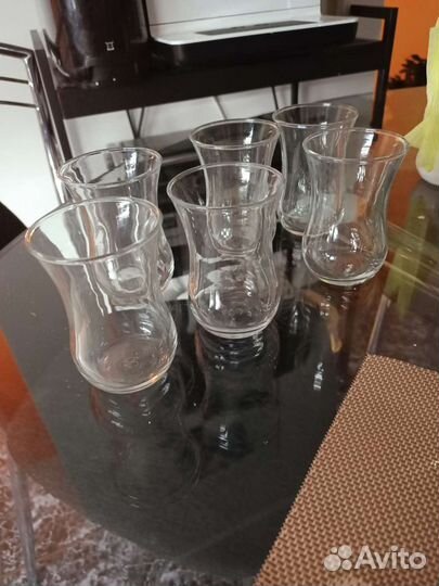 Набор стаканов /Армуды/ для турецкого чая(6шт)