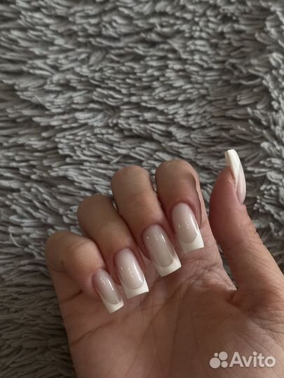 Маникюр, наращивание, экстримальная длина