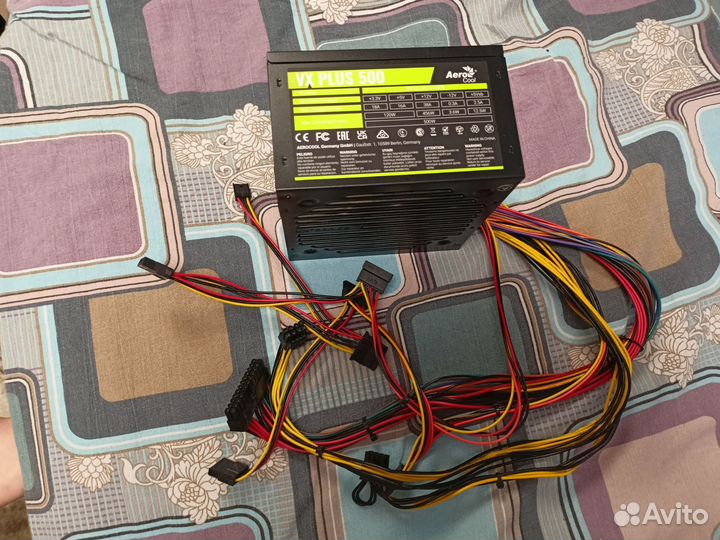 Блок питания aerocool vx plus 500w
