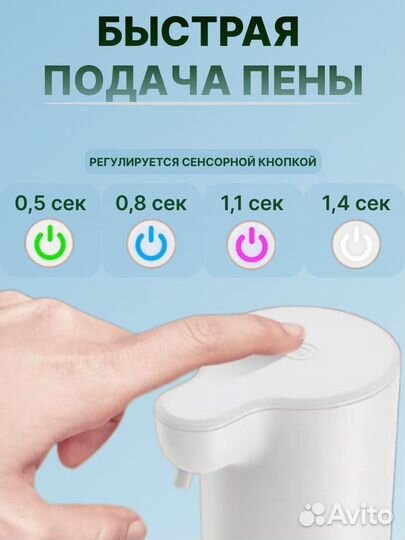 Сенсорный дозатор для жидкого мыла