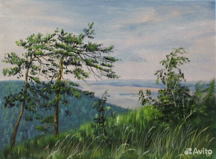 Картина маслом на холсте 