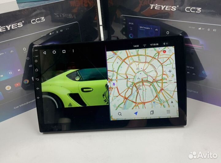 Магнитола на андройде Teyes 4/64 для Мазда 6