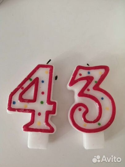 Свечи для торта