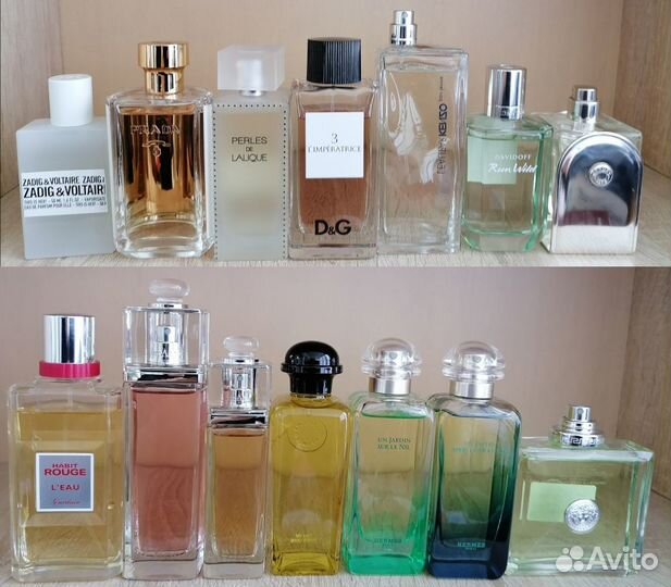 Парфюм женский, начатый