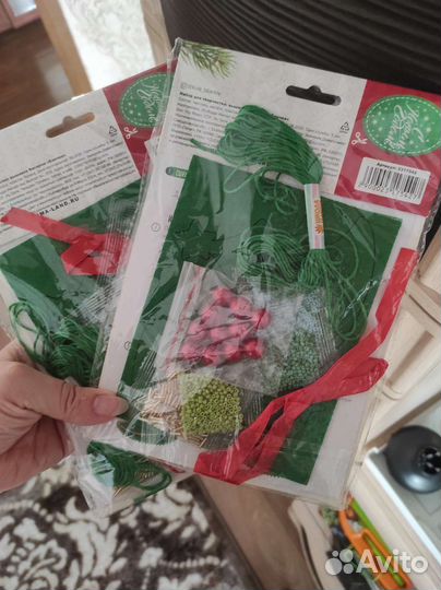 Поделка игрушка ёлка вышивка бисером