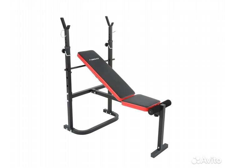 Скамья силовая со стойками unix Fit bench 120