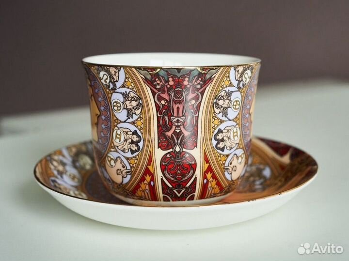 Чашка с блюдцем Lefard новая