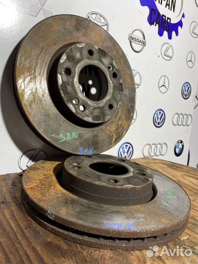 Диски тормозные Hyundai Santa Fe 1