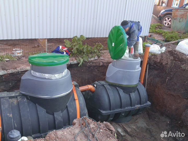 Септик эко Тополь 5 накопительный