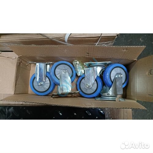 Тележка платформенная 600кг PH600 (пластиковые кол