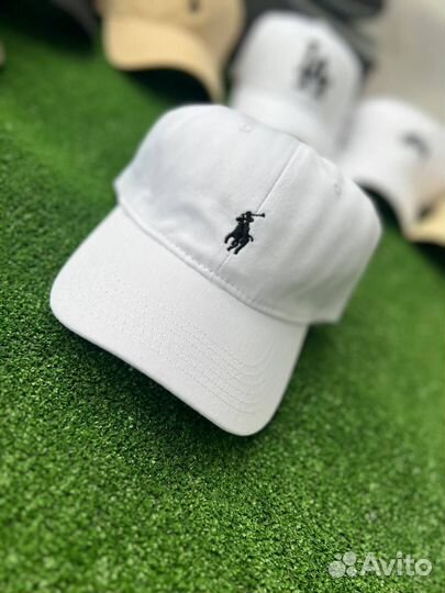 Бейсболка polo ralph Lauren белая