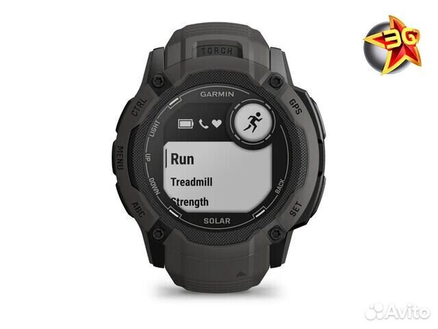 Часы Garmin Instinct 2X Solar Black 010-02805-00