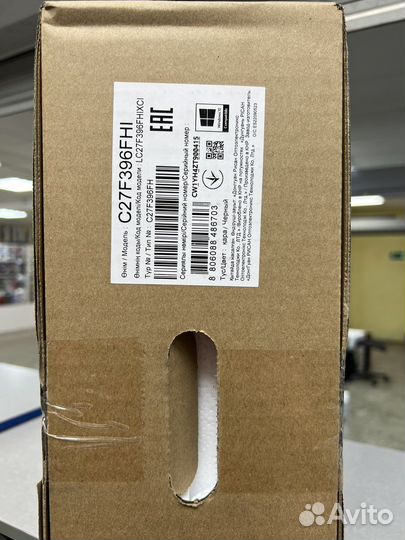 Монитор Samsung C27F396FHI новый