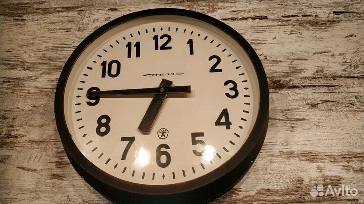 Часы настенные Стрела СССР Лофт винтаж