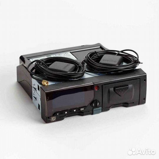 Тахограф Меркурий та001 с установленным скзи