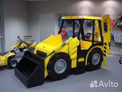 Детские кроватки трактор, автобус, грузовик