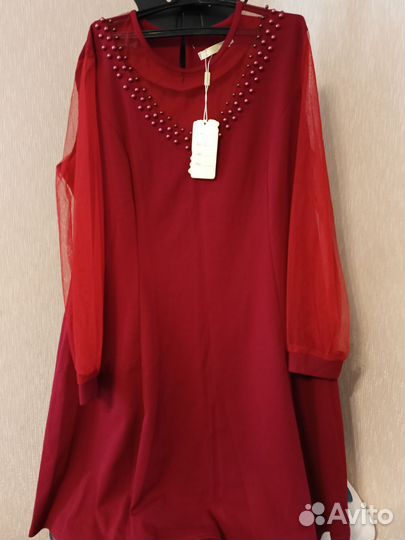 Нарядное женское платье 54-56