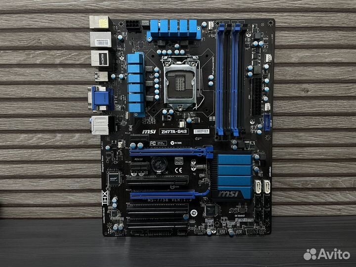 LGA 1155 ZH77A-G43 (ATX/DDR3x4/H77)