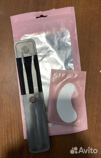 Пинцет для нарашивания ресниц