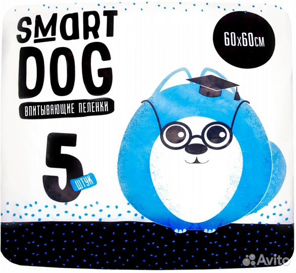 Smart Dog пелёнки впитывающие пеленки для собак 60