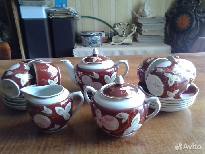 Сервиз чайный Вербилки Слива